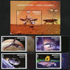 Briefmarken Mongolei 2023 Weltraum Raumfahrt Space Espace Satellit Raumschiff MNH -