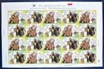 Briefmarken Korea Süd Dipl. Beziehungen Indonesien Indonesia 2949-50 Kleinbogen MNH -