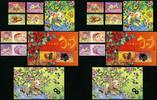 Briefmarken 2018 Hongkong Jahr des Hundes Year of the Dog Kpl. Neujahr New Year Zodiac MNH