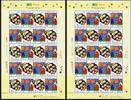 Briefmarken Korea Süd Familie Family Kinderzeichnungen Art 2814-2815 Kleinbogen MNH -