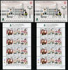 268 Macau Macao 2018 Briefmarkenausstellung Philatelie 2171-2173 KLB Block MNH