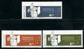 Briefmarken 467-469 n. Chr. Macau Macao 1977 Jahrestag Gesetzgebende Versammlung Justitia 467-469 MNH