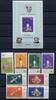 Briefmarken Paraguay 1964 Space Raumfahrt Weltraum 1319-1326 Block 57 Postfrisch MNH -