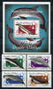 Briefmarken Malediven Maldive 1983 Wale Delphine Whales Dolphins 1013-1016 Block 90 MNH -
