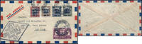 Briefmarken 1031 DO-X 1931 Brasilien Belem/Para 8.VIII.31 New York Brief Harms 47 DOX /
