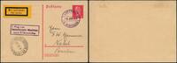 Briefmarken Katapult Dt. Reich Versuchsflug Dampfer Westfalen Natal Karte Catapult/ 618 -