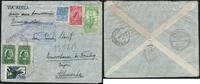 Briefmarken Katapult Brasilien Reko-Erstflugbrief SST Blau Ermershausen Catapult / 308 -