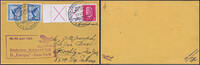 Briefmarken 1932 Katapult Dt. Reich Dampfer Europa Seepostaufgabe Brooklyn 89b Catapult /640