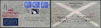 Briefmarken Katapult Dt. Reich Brief Jubiläumsflug Hamburg Argentinien Catapult / 617 -