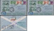 Briefmarken Katapult Brasilien Erstflugbrief SST Grün Rio Grande Wiesbaden Catapult/306 -