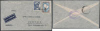 Briefmarken Katapult Argentinien Brief Buenos Aires Lavalle Hamburg Catapult/ 414 -