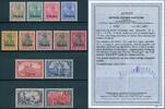 Briefmarken 1901 DP China Michel VIIa-VIIn Essais Ungebraucht Foto-Attest Jäschke BPP RAR /7