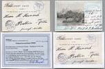 Briefmarken 1901 DP China Boxeraufstand MSP 46 SMS Hansa AK Melbourne Flottenparade BPP/ 526