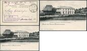 Briefmarken 1901 DP China Boxeraufstand Feldpost mit Seepost Rückreise OAHL g Neapel/ 588