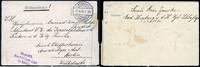 Briefmarken 1916 Dt. Militärmission Türkei Kartenbrief Tewfik Adjutant von Goltz Pascha / 44