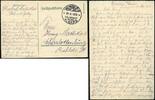Briefmarken 1916 PK Dt. Militärmission Türkei Djerablus Stab Goltz Pascha Feldpost Aleppo/83