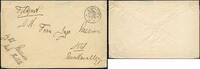 Briefmarken 122 v. Chr. Dt. Militärmission Türkei 1918 Brief Türk. Torpedoboot-Flottille MSP 132 / 122