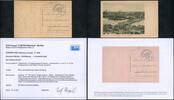 Briefmarken 1917 AK Dt. Militärmission Türkei via MSP 14 Euphrat-Stammdetachement Olga / 184