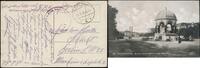 Briefmarken 1918 AK Dt. Militärmission Türkei Kraftfahrer 741 Nazareth Tarnstempel / 125