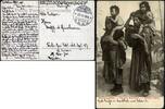 Briefmarken 1916 AK Dt. Militärmission Türkei Bethlehem Flakzug 133 via A.O.K.4 Westfront/73