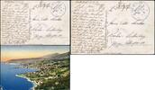 Briefmarken 1914 AK Dt. Militärmission Türkei via MSP 69/SMS Breslau + Briefstempel / 202