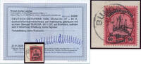 Briefmarken 24 v. Chr. DOA 1906 Briefstück ° Bukoba 24/11/06 Michel 37 Befund Jäschke-Lantelme BPP/ 297