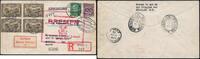 Briefmarken 1929 Katapult Dt. Reich Dampfer Bremen Reko Express MiF Kanada Catapult 1a / 656