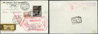 Briefmarken 1933 Zeppelin Chicagofahrt Zuleitung Österreich Berlin Sevilla Si 238 E /831 RAR