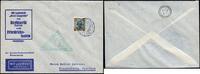 Briefmarken 1465 Zeppelin Island 1931 Islandfahrt EF 149 2 Kr Braunschweig Si 114 C /