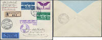 Briefmarken Zeppelin 1932 Schweiz 1. SAF Brief Romanshorn F`hafen Pernambuco Si 138 / -