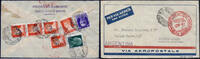 Briefmarken 986 Katapult 1936 Italien Brief Castelbuono Ostmark Argentinien Catapult 467 /