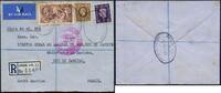 Briefmarken 1938 Katapult Grossbritannien Reko-Brief London Rio de Janeiro Catapult / 481