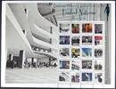 Briefmarken UNO New York 2012 Grußmarken Bogen Besichtigungstour Kunst Art 1284-1293 MNH -