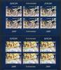 Briefmarken Raumfahrt Space Rumänien Romania CEPT Astronomie 6357-8 I Kleinbögen /607 -