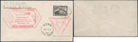 Briefmarken Zeppelin Dt. Reich Chicagofahrt Anschlußflug Berlin Rundfahrt Si 238 E/2409 -