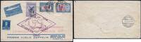 Briefmarken 1,80 Pesos Zeppelin 1930 Argentinien SAF Blau Konstanz Deutschland Si 63 C/ -