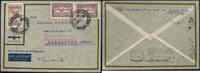 Briefmarken Zeppelin Argentinien 5. SAF Brief Buenos Aires Karlsruhe 173 B / 2033 -