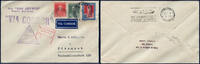 Briefmarken Zeppelin 1934 Argentinien 3. SAF Argentinienfahrt Brief Eisenach Si 256 / -