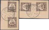 Briefmarken 1902 DOA Michel 11 ° Bismarckburg 11/3/02 Luxus Briefstück/Postkarte / 312