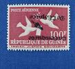 Briefmarken Space Raumfahrt 1962 Guinea Vögel Kopfstehender Aufdruck Inverted Ovpt 147/1104 -
