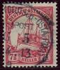 Briefmarken 1913 171/DOA 32 ° Usambara Bahnpost Zug 5 a Arge €175