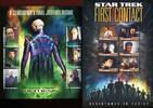 Briefmarken Gambia Star Trek Kino Raumfahrt Science Fiction Space Weltraum Espace MNH -