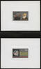 Briefmarken Space Raumfahrt 1987 Djibouti Telstar Morse 498-499 Deluxe Blocks MNH/1060 -