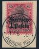 Briefmarken DP Marokko Michel 29 Germania Briefstück Luxus ° Mazagan 1/5/06 / 53 -