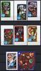 Briefmarken Space Raumfahrt 1982 Central Africa Astronauten 861-866 Block 201 B Imperf/1255 -