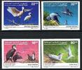 Briefmarken Mauretanien 1986 Vögel Wasservögel 901-2 + 923-924 A & U Ungezähnt ND MNH / 578 -