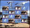 Briefmarken Ascension WWF Vögel Birds Seevögel Uccelli Oiseaux ZD-Kleinbogen Postfrisch -