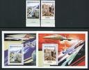 Briefmarken Kongo Kinshasa 2003 Concorde Flugzeuge Airplanes 1787-1788 Block 184-85 MNH -