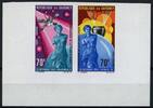 Briefmarken Space Raumfahrt 1968 Dahomey Planet Venus von Milo 335-336 U Imperf MNH/1075 -
