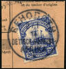 Briefmarken 1914 DSWA Michel 14 ° Rehoboth 2/11/14 Luxus Briefstück/Postanweisung/ 141